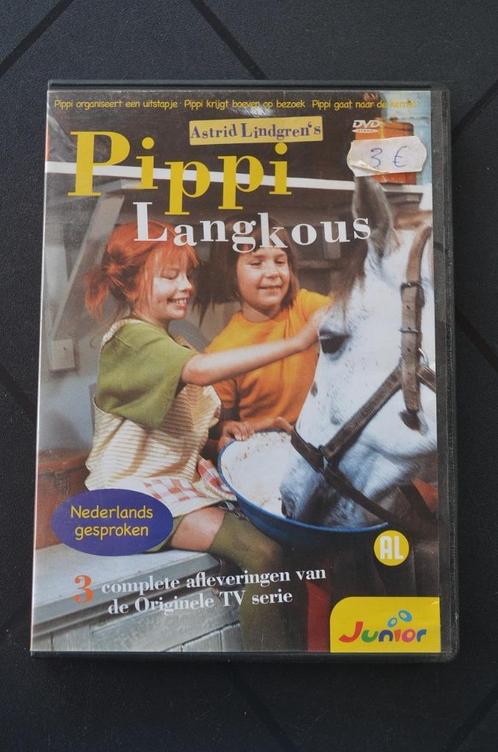 Pippi langkous de originele tv serie (oranje), Cd's en Dvd's, Dvd's | Kinderen en Jeugd, Gebruikt, Tv fictie, Avontuur, Alle leeftijden
