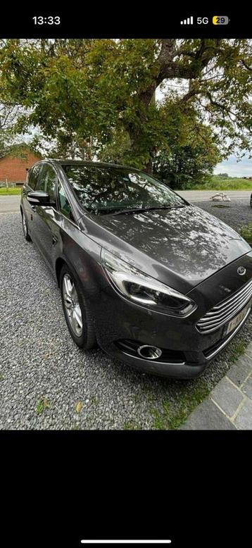 Ford S-Max automatique, Autos, Ford, Argent ou Gris, 7 places, 5 portes, Diesel