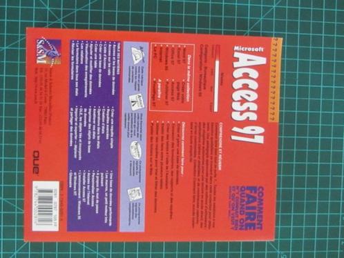 LIVRE Programme ACCESS 97 - 2 volumes : CO, Boeken, Overige Boeken, Zo goed als nieuw, Ophalen of Verzenden