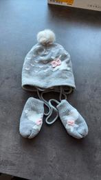 Babymuts en wanten maat 68, Kinderen en Baby's, Babykleding | Mutsen, Sjaals en Wanten, Ophalen, Zo goed als nieuw, Maat 68, Wanten