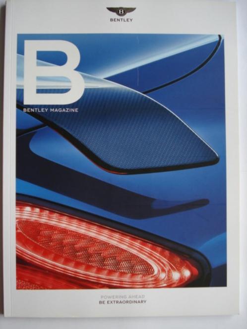 The Official Magazine of Bentley Motors Spring 2017 Be extra, Livres, Autos | Brochures & Magazines, Comme neuf, Volkswagen, Envoi