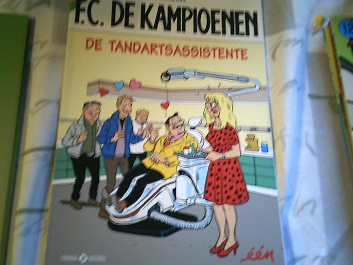 Fc de kampioenen strips deel 4, Boeken, Stripverhalen, Zo goed als nieuw, Meerdere stripboeken, Ophalen of Verzenden