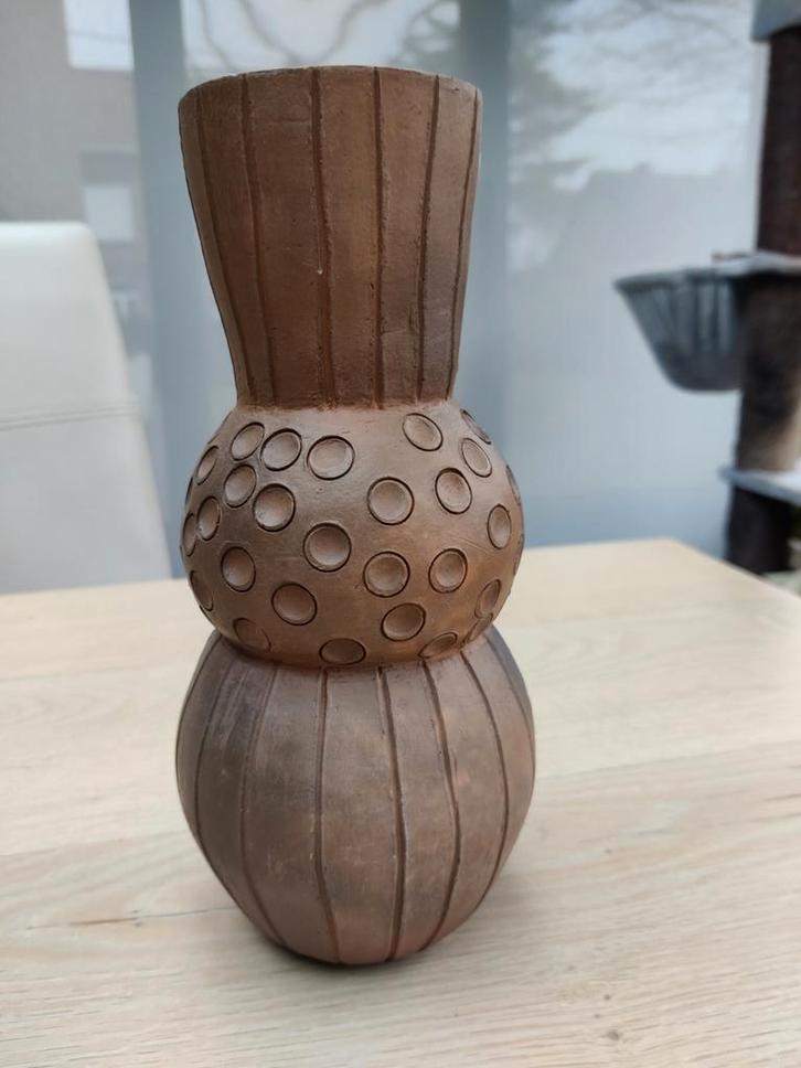 Handopgebouwde vaas., Huis en Inrichting, Woonaccessoires | Vazen, Nieuw, Ophalen of Verzenden