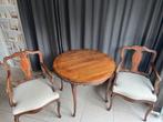 Table avec chaise style Volaire LouisXV 120€, Antiquités & Art, Enlèvement