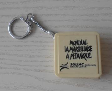 Sleutelhanger - Marseillaise à la Pétanque met de meter beschikbaar voor biedingen