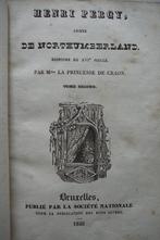 Henri Percy comte de Northumberland par Mme la Princesse De, Antiquités & Art, Antiquités | Livres & Manuscrits, Enlèvement ou Envoi