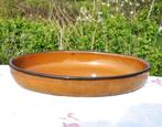 plat terre cuite  ovale pour cuisson au four, Enlèvement ou Envoi, Utilisé, Poterie, Récipient(s)