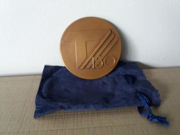 Bronzen medaille 150 jaar TS beschikbaar voor biedingen