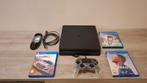 PlayStation 4 slim in goede staat met controller en games, Games en Spelcomputers, Ophalen of Verzenden, Slim