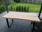Boomstamtafel, Tuin en Terras, Tuintafels, Ophalen, Zo goed als nieuw, Hout