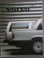 Brochure de la Volvo 740 Sedan & Estate 1986, Livres, Autos | Brochures & Magazines, Envoi, Volvo