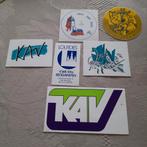 6 stickers KAV - KSA - VKSJ - Bedevaarten Lourdes ( lot 8), Enlèvement ou Envoi
