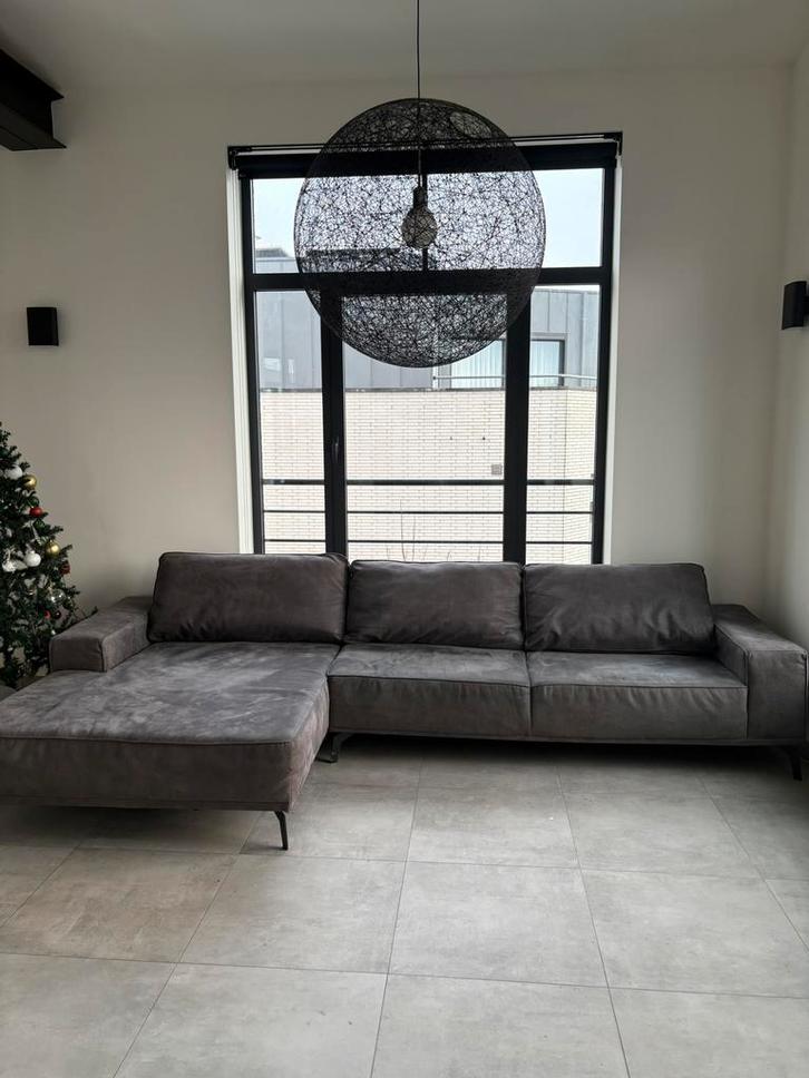 Canapé d’angle - Hoekbank, Maison & Meubles, Canapés | Coins salons complets, Comme neuf, Cuir, Enlèvement