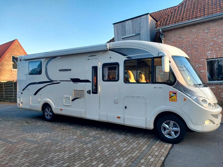 Florium 80 LMJ, Caravans en Kamperen, Mobilhomes, Particulier, Integraal, Fiat, Diesel, Automaat, L-zit, 7 tot 8 meter, Cassettetoilet