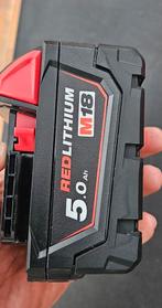 Milwaukee 5.0 A/H-batterij en Milwaukee oplader, Ophalen, Nieuw