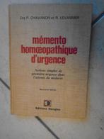 HOMEOPATHISCHE THERAPIE/NOODGEHEUGEN/VEILIGE GENEZING, Boeken, Ophalen of Verzenden, Gelezen, PLISNIER-BINET-LEVANIER, Overige wetenschappen