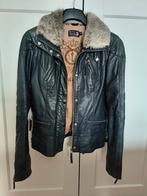 Lederen jas river woods maat M 38, Enlèvement ou Envoi, Taille 38/40 (M)