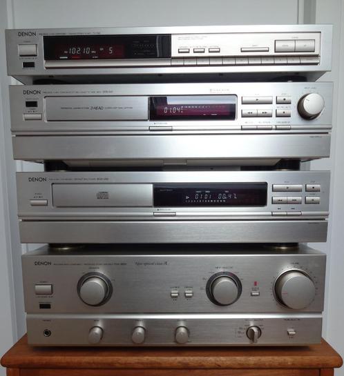 denon HIFI versterker - cd - cass - tuner met afstandsbedien, Audio, Tv en Foto, Versterkers en Ontvangers, Zo goed als nieuw