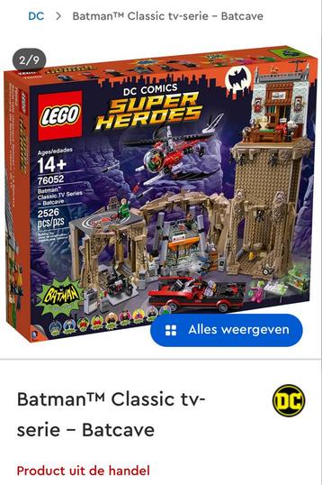 Batman Classic tv-serie – Batcave 76052 beschikbaar voor biedingen