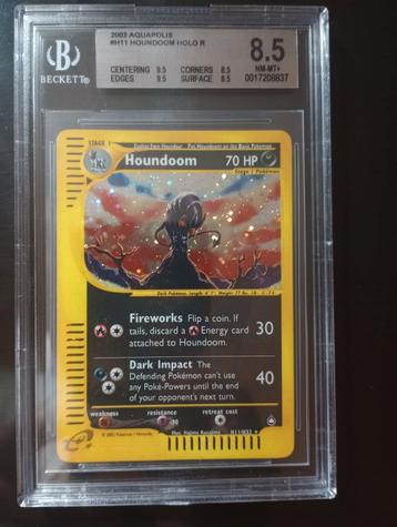 Houndoom Aquapolis H11 BGS 8.5 beschikbaar voor biedingen
