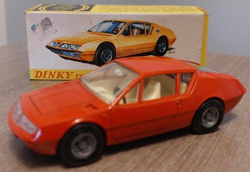 DINKY TOY RENAULT ALPINE MET VERPAKKING IN NIEUWSTAAT, Hobby en Vrije tijd, Modelauto's | 1:43, Zo goed als nieuw, Auto, Dinky Toys