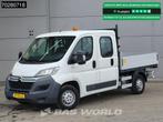 Citroën Jumper 130PK Euro6 Open Laadbak Dubbel Cabine Trekh, Auto's, Bestelwagens en Lichte vracht, Stof, Gebruikt, Euro 6, Citroën