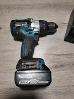 Makita DHP481 +5AH + LADER, Doe-het-zelf en Bouw, Ophalen of Verzenden, Zo goed als nieuw