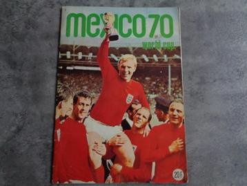 Voetbal prenten album world cup mexico 70 wk 1970 volledig  beschikbaar voor biedingen