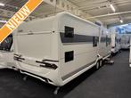 Hobby Prestige 720 KWFU AKTIE! met 3m voortent, Caravans en Kamperen, Rondzit, Schokbreker, 7 tot 8 meter, Tot en met 6