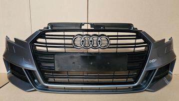 Voorbumper Audi A3 8V Facelift KLS PDC Origineel bj.2017-202