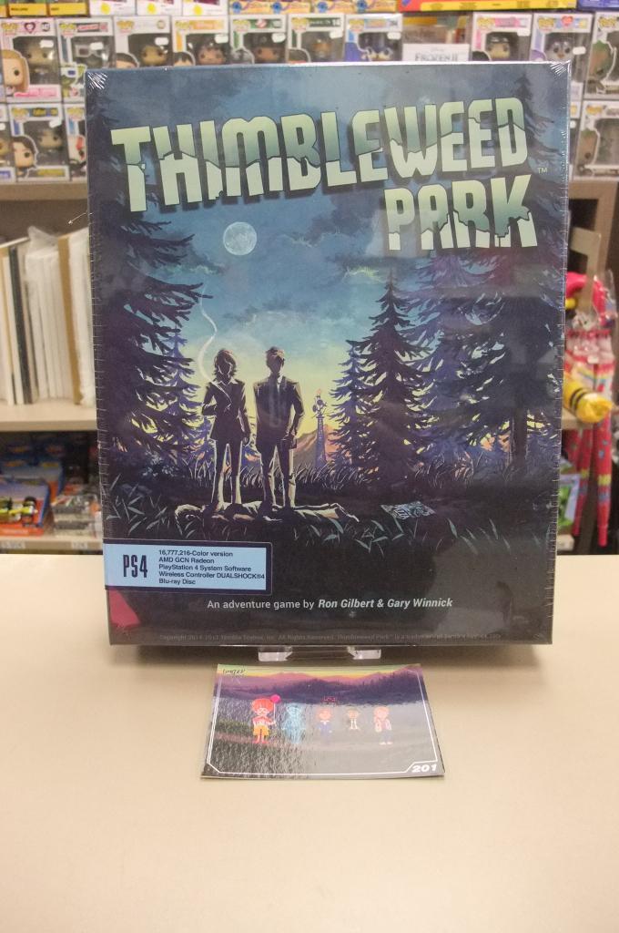 Thimbleweed Park big box edition (sealed) usa ps4, Games en Spelcomputers, Games | Sony PlayStation 4, Nieuw, Avontuur en Actie