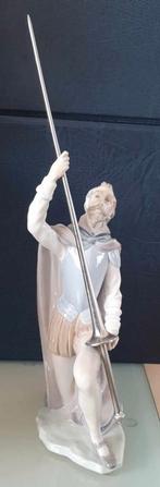 LLADRO Grote Beeld van Don Quijote Arrodillado., Antiek en Kunst, Ophalen of Verzenden