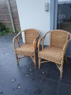 stoelen te koop wegens overlijden, Huis en Inrichting, Ophalen, Gebruikt, Wit, Vier