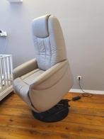 Elektrische relax met liftfunctie, Huis en Inrichting, Ophalen, Nieuw, 50 tot 75 cm, Leer
