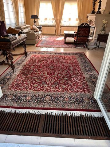 Tapis persan noué à la main, Enlèvement, Comme neuf, 200 cm ou plus, 200 cm ou plus