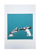 Banksy - Chien HMV, Enlèvement ou Envoi