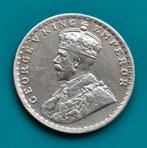 India. 1 Rupee  1919  George  V, Ophalen of Verzenden, Overige landen, Losse munt, Zilver
