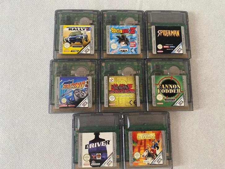 Lotje Gameboy Color Games, Games en Spelcomputers, Games | Nintendo Game Boy, Zo goed als nieuw, Ophalen of Verzenden