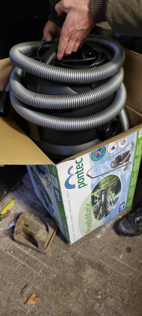 Aspirateur de bassin Pontec PondoMatic 2, Tuin en Terras, Vijver-toebehoren, Zo goed als nieuw, Vijverstofzuiger, Ophalen