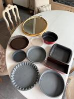 Set bakvormen (10stuks), Ophalen, Zo goed als nieuw, Taarten, Bakvorm
