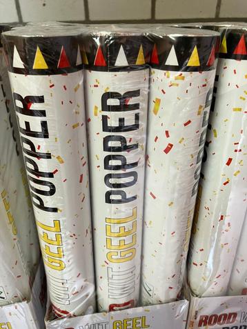 48 confettieshooters 40 cm beschikbaar voor biedingen