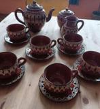 Koffie- en spijsverteringsservice Keramiek Troyan Bulgarije, Antiek en Kunst, Ophalen