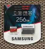 Samsung 256 GB MicroSDXC Evo Plus + SD Adapter, Audio, Tv en Foto, Foto | Geheugenkaarten, Ophalen of Verzenden, Zo goed als nieuw