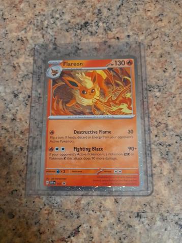 Scarlet & Violet promo Flareon 167 beschikbaar voor biedingen