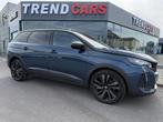 Peugeot 5008 1.5HDi GT BLACK PACKAUTO MET 7 ZITPLAATSEN PANO, Auto's, Automaat, Zwart, 4 cilinders, Blauw