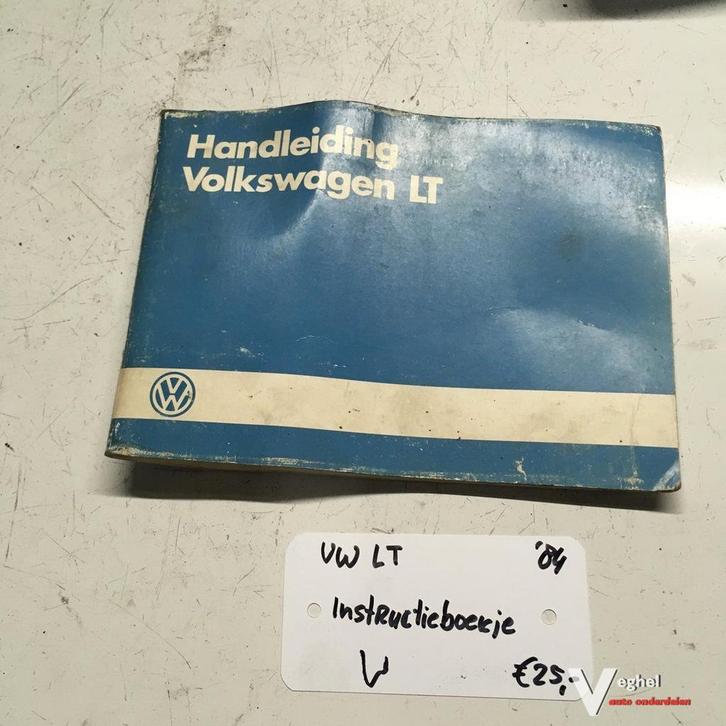 Vw LT 1984 Instructieboekje, Autos : Divers, Modes d'emploi & Notices d'utilisation, Enlèvement ou Envoi