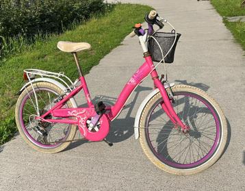 Leuke meisjesfiets 20 inch met versnellingen, Enlèvement, 20 pouces, Fleur, Vitesses