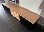Modern Tv meubel zwart- eik, Huis en Inrichting, Ophalen, Gebruikt, Eikenhout, 200 cm of meer