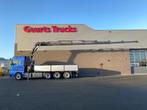 MAN TGX 35.500 8X4 TRIDEM + HIAB X-HIPRO 302 E-7 KRAAN/KRAN/, Auto's, Vrachtwagens, Automaat, Euro 6, Blauw, MAN