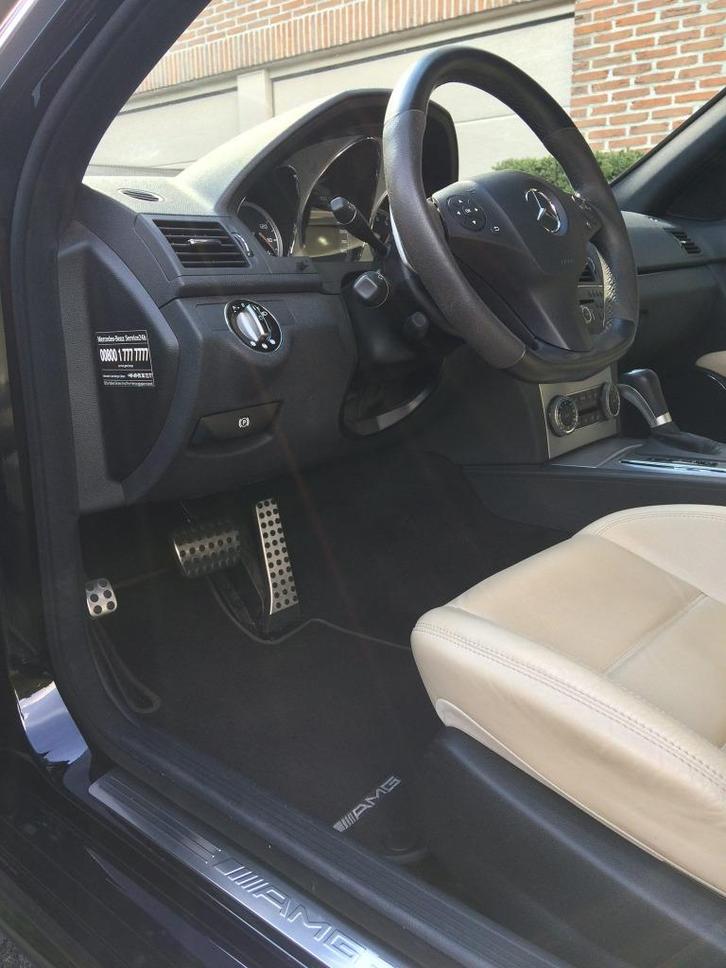 Mercedes C63 AMG 2009 Lichte Vracht ook na 2026 aftrekbaar, Auto's, Mercedes-Benz, Particulier, C-Klasse, ABS, Airbags, Airconditioning